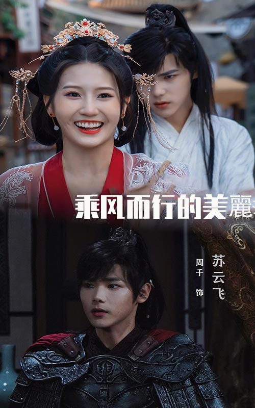 乘风而行的美丽的封面海报